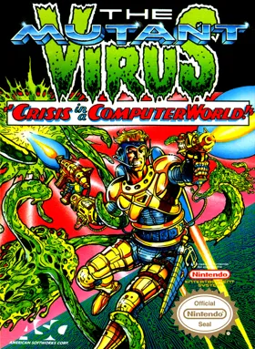 Mutant Virus, The - Crisis in a Computer World (USA) box cover front